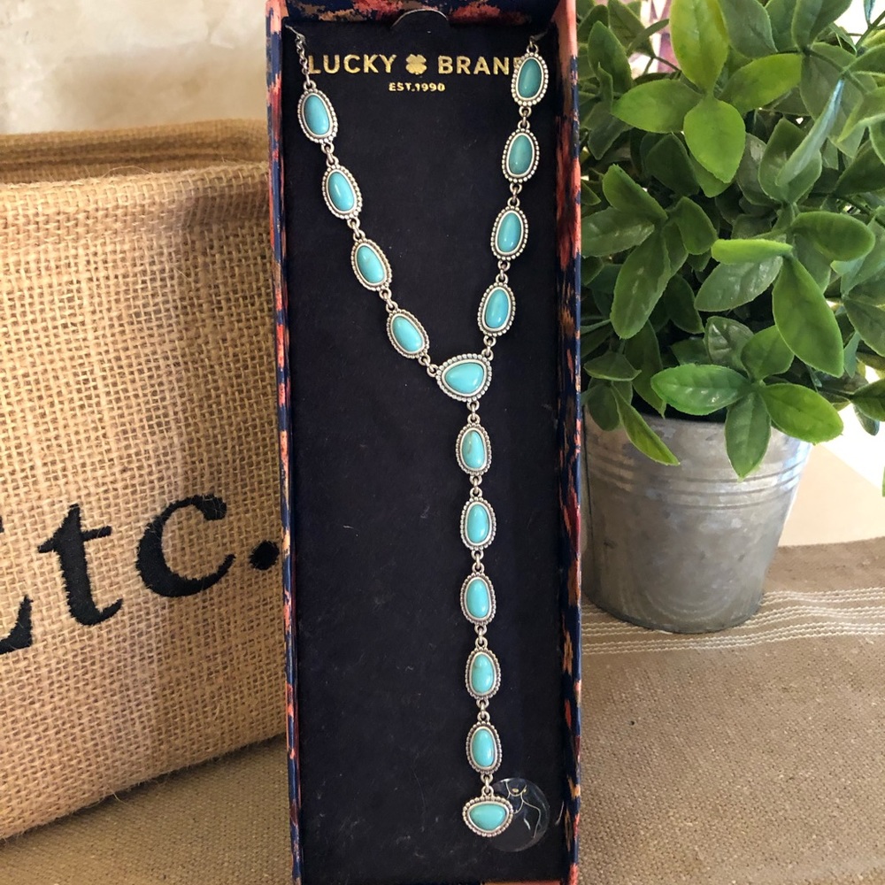 Lucky Brand Semi precious stone Necklace